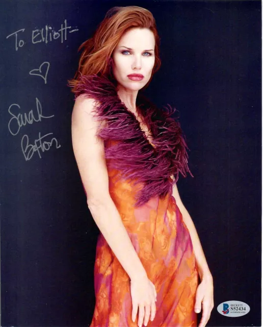 Sarah Buxton  Autographed Signed 8 X 10 Photo BECKETT BAS COA