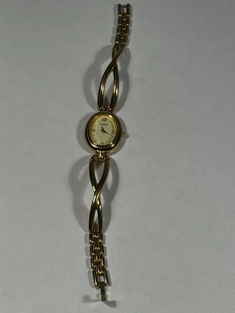 Montre Pendentif Boule Vintage Vuillemin Régnier Plaqué Or - Années 1950 Fonctionne