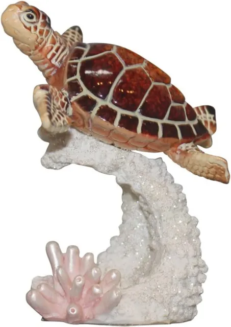 Comfy Hour Ocean Voyage Collection 4" Sea Turtle Marine Animal Decoration