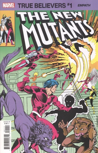 True Believers X-Men Empath #1 VF 2020 Stock Image