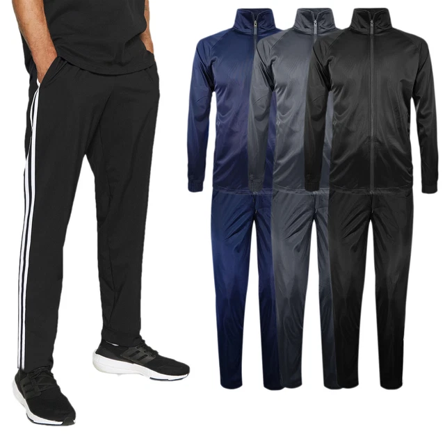 Tuta Uomo Invernale Felpa + Pantalone Sportivo Maglia Zip Sport Palestra VEQUE