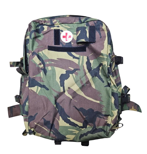GENUINE DUTCH NETHERLANDS Army Issue DPM Woodland Medic Medical ...