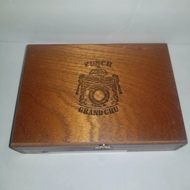 Punch Grand Cru empty wooden Cigar Box