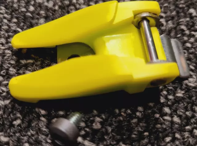 Fibbia Stivali Motocross Originali Fox Instinct Giallo Fluorescente Lunghi Taglia Unica