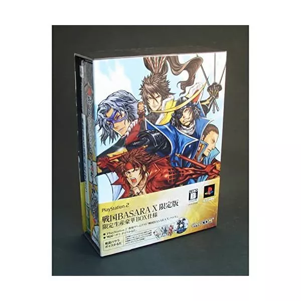 PS2 Sengoku Basara X Cross Limited edition Capcom Stylish HERO Action NEW JP