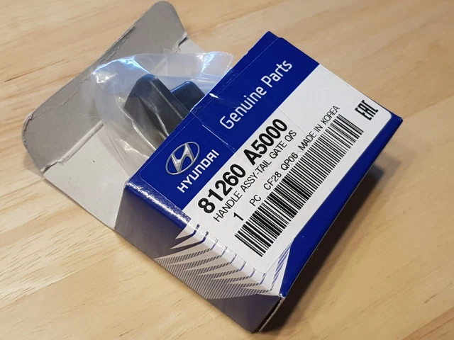 Kofferraumschlossgriff Für Hyundai I30 GD 2012-2017 - 81260 A5000, Schwarz, Kunststoff