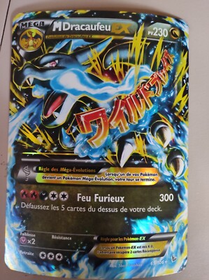 Pokémon Méga Dracaufeu EX 69/106 XY étincelles PCA 9