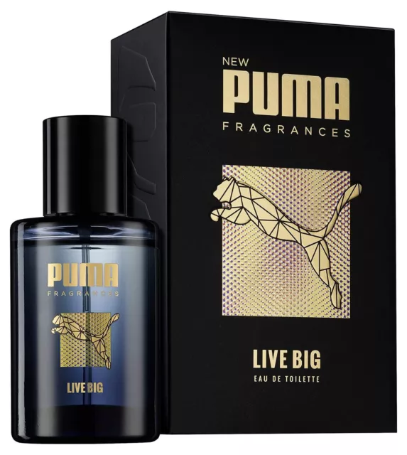 PUMA Fragrances LIVE BIG Eau de Toilette  50 ml Duft Geschenk Fragrance NEU