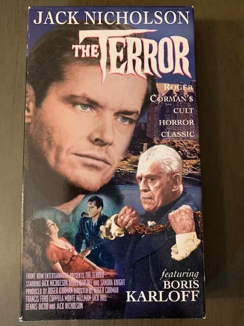 The Terror VHS 1996 Horror Cult Classic Roger Corman Jack Nicholson