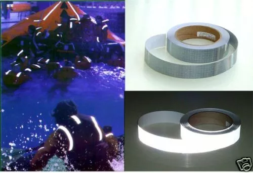 Reflective SOLAS Marine Tape  1" x 5ft  long