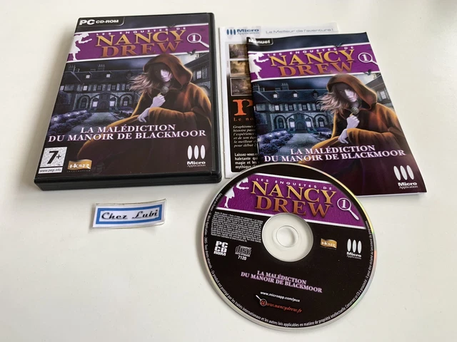 Nancy Drew La Malédiction Du Manoir De Blackmoor - PC - FR - Avec Notice