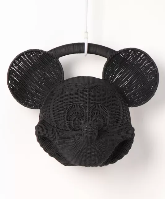 DISNEY COLLECTION Mickey Mouse rattan basket bag 2308Z