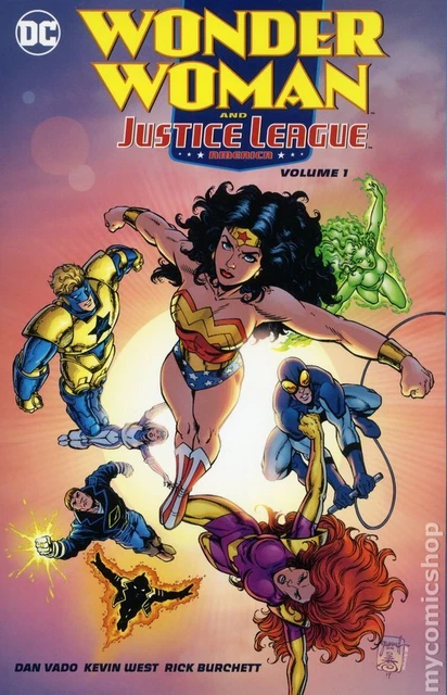WONDER WOMAN AND the Justice League of America TPB #1-1ST Neuf comme ...