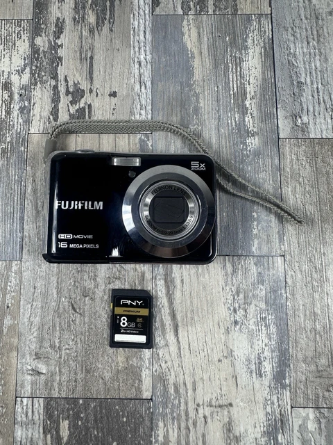 FUJIFILM FINEPIX AX655 Black 16MP 5x Zoom Digital Camera
