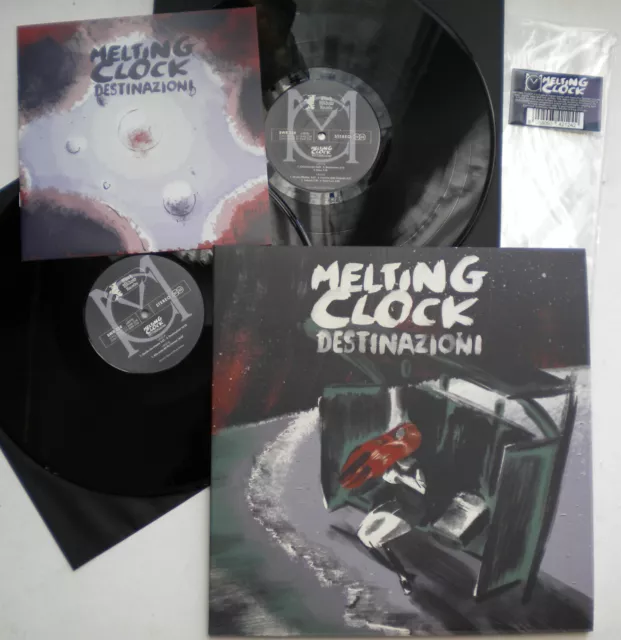 Lp Melting Clock Destinazioni Black Widow Bwr 224 2019 Album Doppio + Booklet