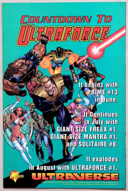 Sludge #7 Ultraverse - Malibu Comics - Steve Gerber - Aaron Lopresti 2