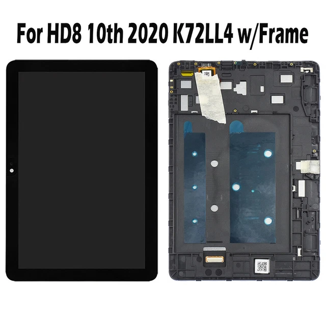 For Amazon Kindle Fire HD 8 10th Gen(2020) K72LL4 K72LL3 Touch Screen Digitizer