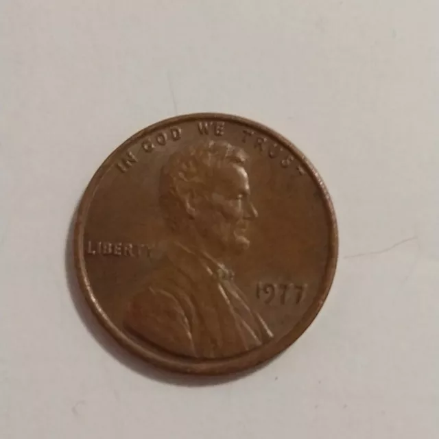 1977 Lincoln Penny NO MINT MARK (RARE)