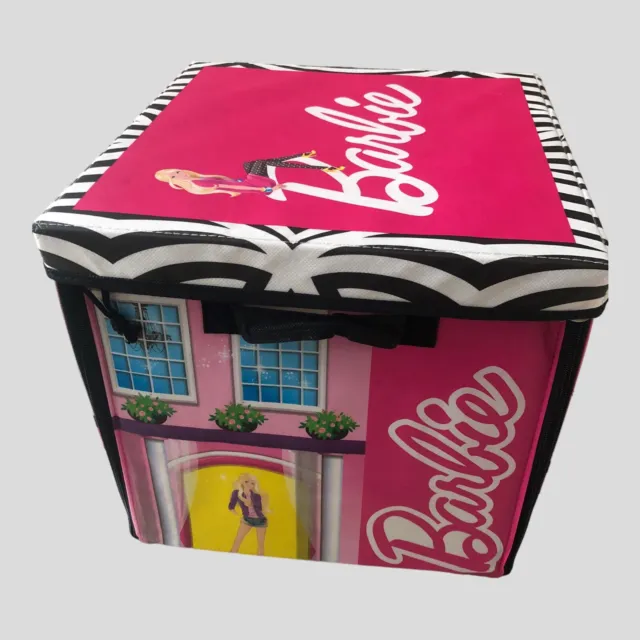 Neat-Oh Zipbin Barbie Storage Toy Box Foldable Design And Play Mat.