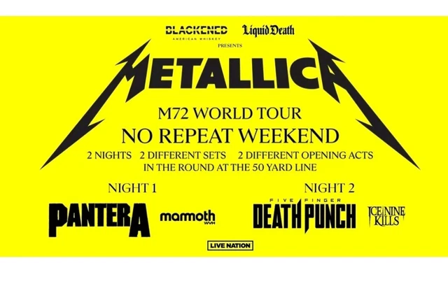  Foto zu METALLICA KONZERT TICKETS München 2 Sitzplätze für 2 Konzert 24 und 26 