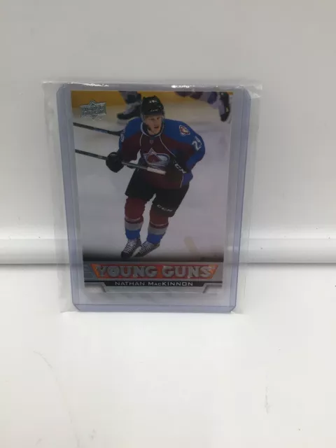 2013-14 Upper Deck Series 1 Nathan MacKinnon Young Rookie RC #238 HOT