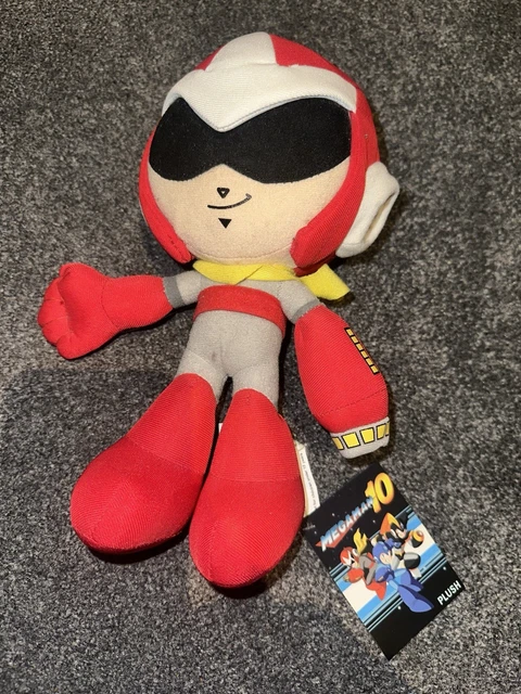 GREAT EASTERN MEGA Man 10 Proto Man Plush 9” £31.90 - PicClick UK