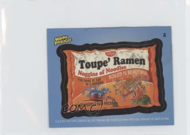 2011 Topps Wacky Packages Erasers Series 2 Toupe' Ramen #8 6f8
