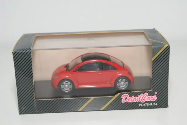 Detail Cars 261 Vw Volkswagen New Beetle Kafer Concept 1994 Red Excellent Boxed