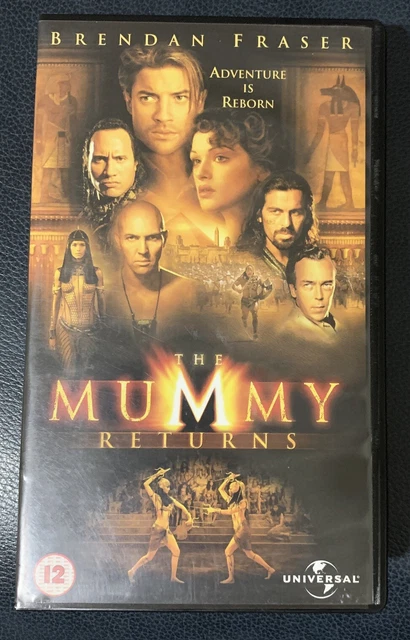 THE MUMMY RETURNS (2001) VHS Video, Brendan Fraser, Rachel Weisz £2.50 ...