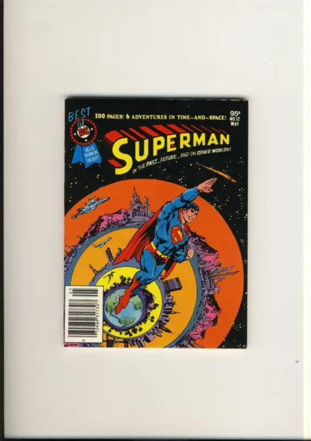 The BEST of DC Blue Ribbon Digest #12  VF/NM   100 pages  UNREAD  SUPERMAN  1981