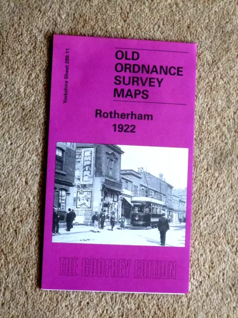 Old Ordnance Survey Maps - Rotherham 1922 - Alan Godfrey Maps