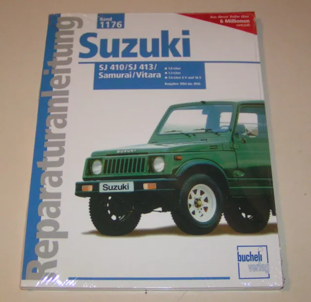 Repair Manual Suzuki Sj 410, Sj 413, Samurai, Vitara - from Year 1984