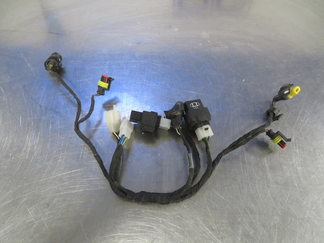Eb911 2010 Aprilia Rsv 4 1000 Factory Front Headlight Harness And Relays