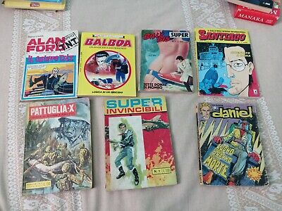 7 Numeri 1 Alan Ford Pattuglia X Balboa Billy Bis Santiago Daniel Super Invincib 