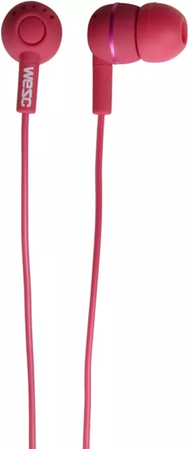 WeSC Kazoo In-Ear Headphones for iPhone and MP3 Devices - Magenta (7196750)