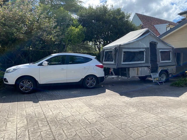 Forward Folding Camper Trailer