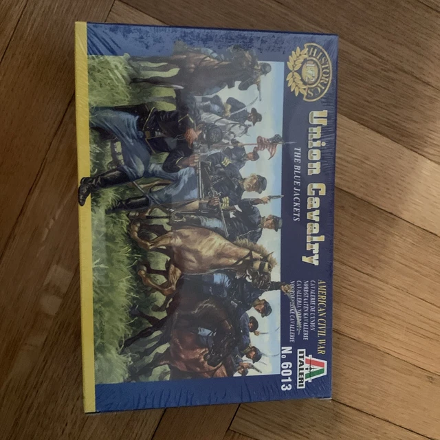 Kit De Cavaliers Confédérés Italeri Au 1:72 - Maquette Figurines Historiques