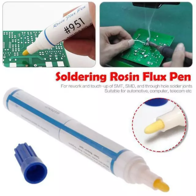 10ml 951 Free-cleaning Soldering Flux Pen For Solar HIGH Cell & A8J3