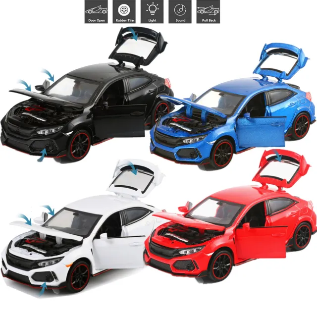 1:32 Colors Diecast Sound&Light Model Toy Car Kids/Boys Birthday/New Year Gift S