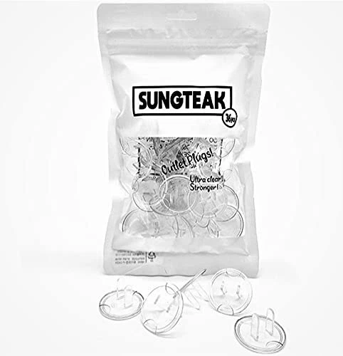 Premium Outlet Plugs Covers Childproof-Baby Safety Clear Products