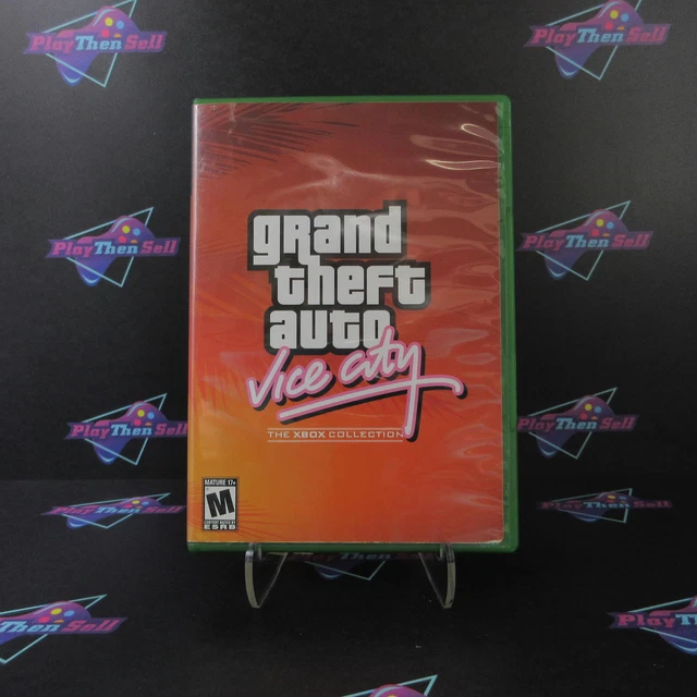 GRAND THEFT AUTO Vice City The Xbox Collection AD Complete CIB (See