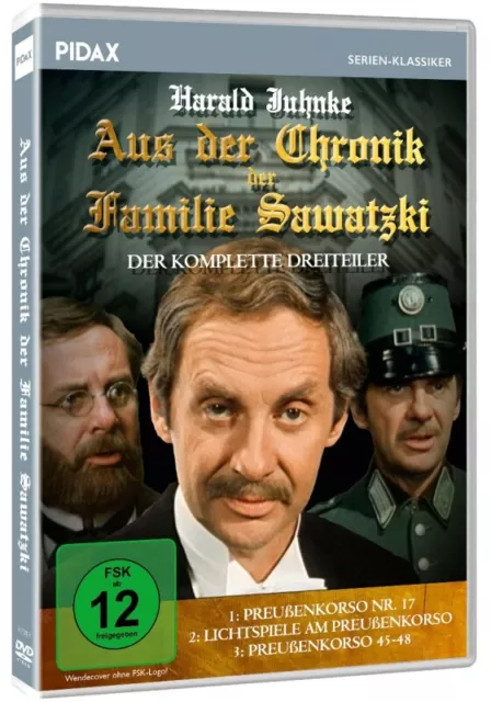 Aus der Chronik der Familie Sawatzki * DVD Dreiteiler mit Harald Juhnke * Pidax