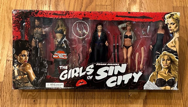 Neca Frank Miller’s THE GIRLS OF SIN CITY 5 Figure Box Set | NIB MISB (Colored) Neca Frank Miller’s THE GIRLS OF SIN CITY 5 Figure Box Set | NIB MISB (Colored)