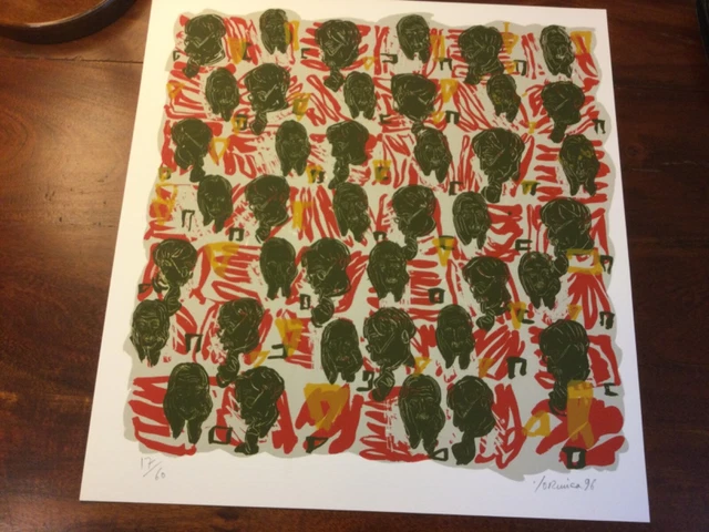 JEAN-PIERRE FORMICA, HOMMAGE A Paul Valery, Serigraphie Numerotee EUR ...