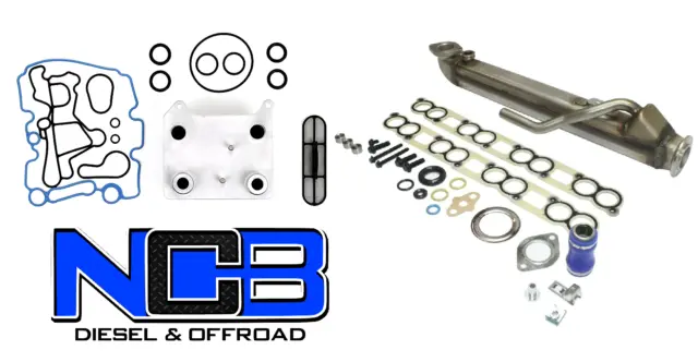 CDP Updated High Flow EGR Oil Cooler & Gaskets For 04-07 Ford 6.0L Powerstroke