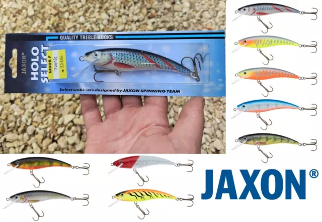 NIDOR 11cm JAXON WOBBLER RAUBFISCHKÖDER BARSCH HECHT ZANDER KÖDER CRANKBAIT