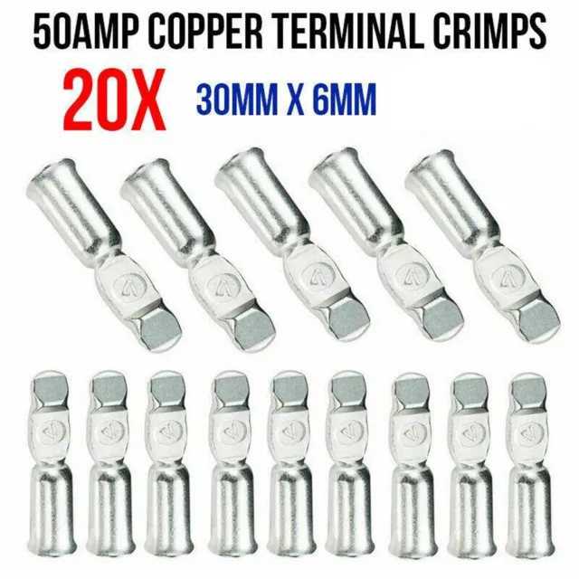 20/50Amp-Copper Terminals Connecteur 50a / for Anderson-Style Prises Contact