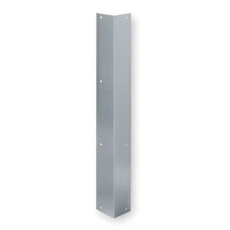 Rockwood 295.32D 2" X 2" X 48 Corner Guard,2 X 48 In,Screw In,Satin Ss