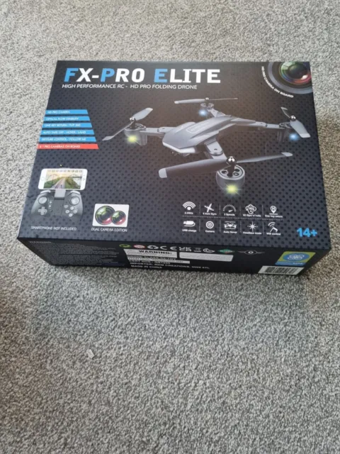 FX Pro Elite Drone Quadcopter RC ⭐️BRAND NEW⭐️