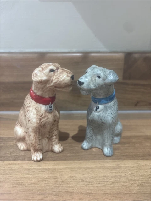 RARE CATH KIDSTON Ceramic Stanley Dog Salt And Pepper Pots Unused 24.62 -  PicClick UK
